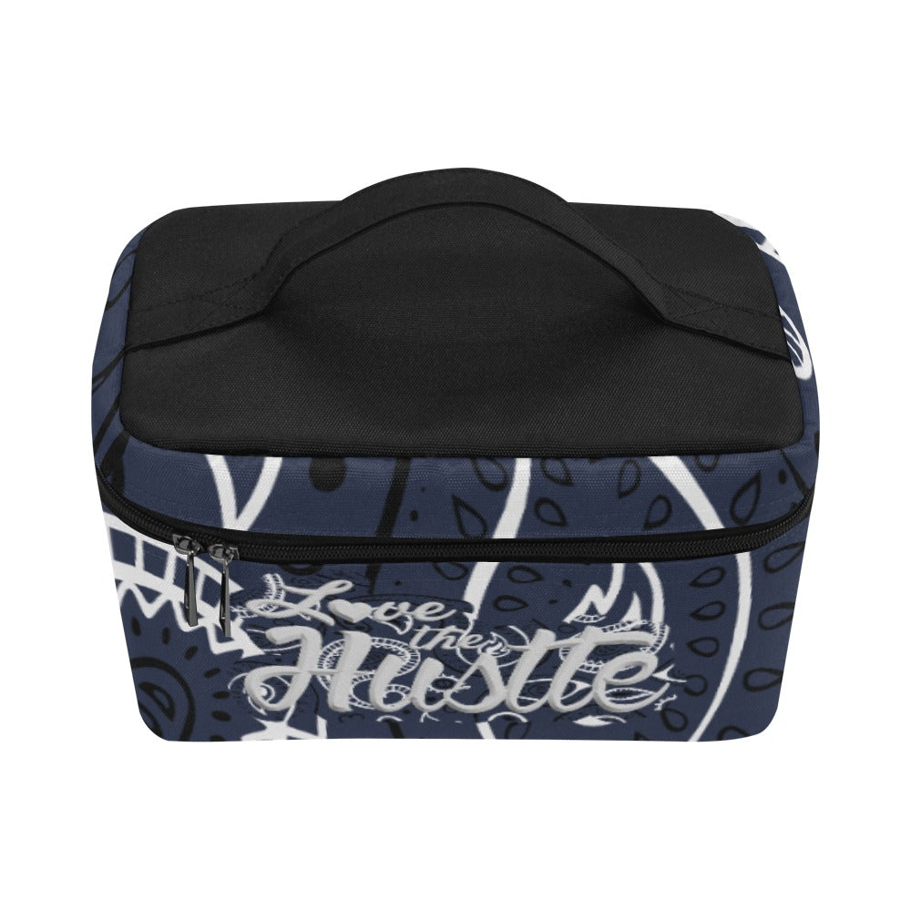 Love The Hustle™ Bandana Cosmetic Bag (Model 1658 – Large)