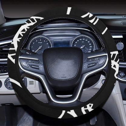 Love The Hustle Auto Steering Wheel Cover with Elastic Edge