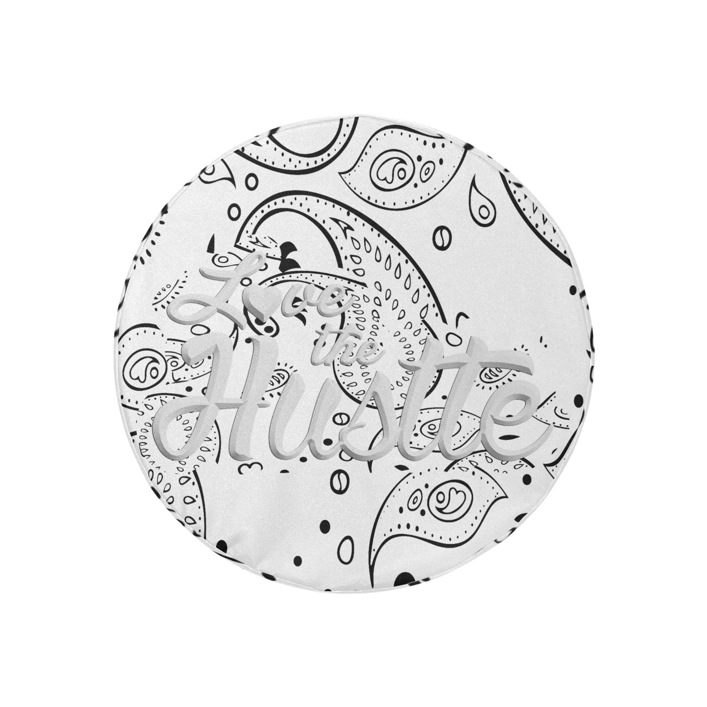 Love The Hustle Spare Tire Cover (Small) (15")