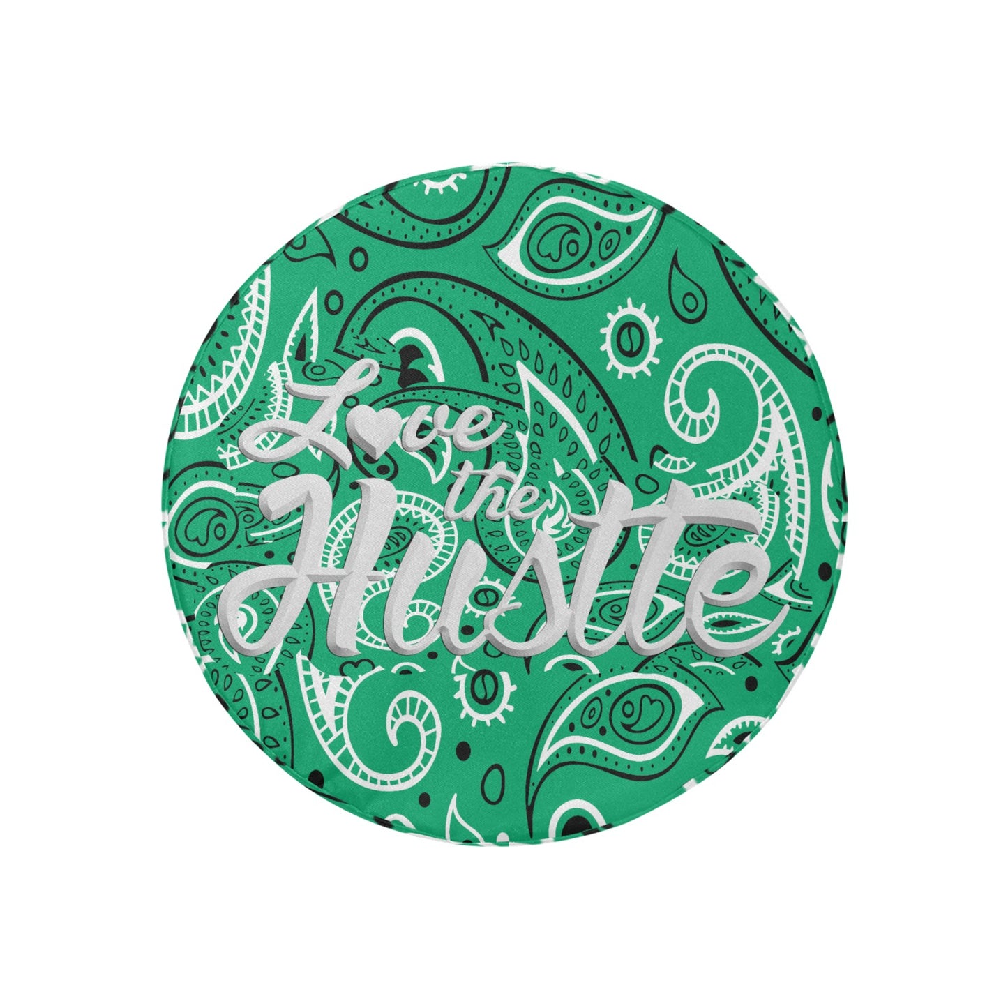Love The Hustle Spare Tire Cover (Small) (15")
