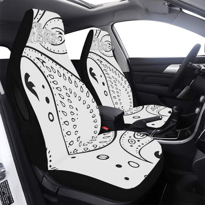 Love The Hustle Car Seat Cover Airbag Compatible(Set of 2)