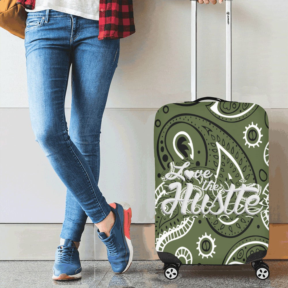 Love The Hustle™ Bandana Luggage Cover Collection (Small – 18"–21")