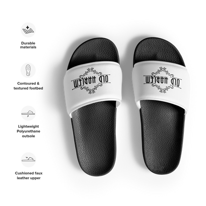 Old Harlem™ Men’s Slides, Black Top
