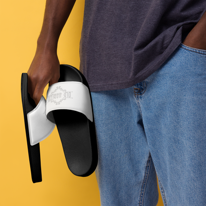 Old Harlem™ Men’s Slides, White Top