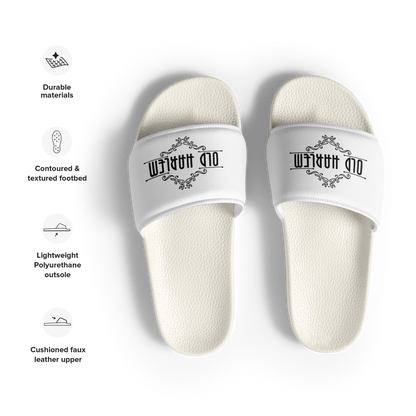 Old Harlem™ Men’s Slides, Black Top