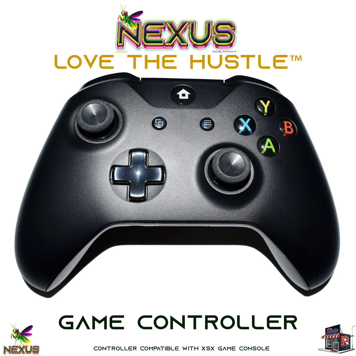 Nexus™ Quantum Firefly­™ Wireless Game Controller – Multi-Level Vibration | Compatible with XSX & PC