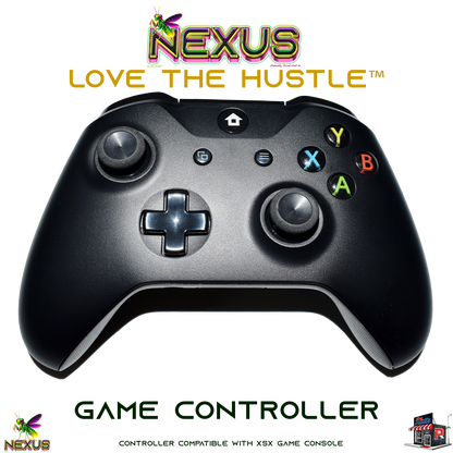 Nexus™ Quantum Firefly­™ Wireless Game Controller – Multi-Level Vibration | Compatible with XSX & PC