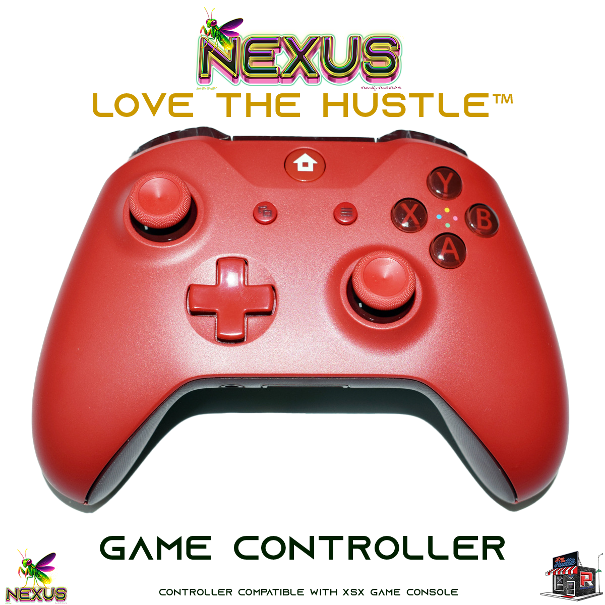 Nexus™ Quantum Firefly­™ Wireless Game Controller – Multi-Level Vibration | Compatible with XSX & PC