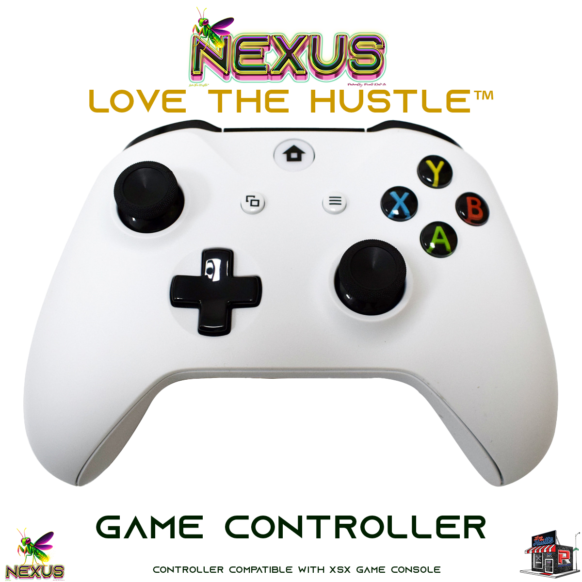 Nexus™ Quantum Firefly­™ Wireless Game Controller – Multi-Level Vibration | Compatible with XSX & PC