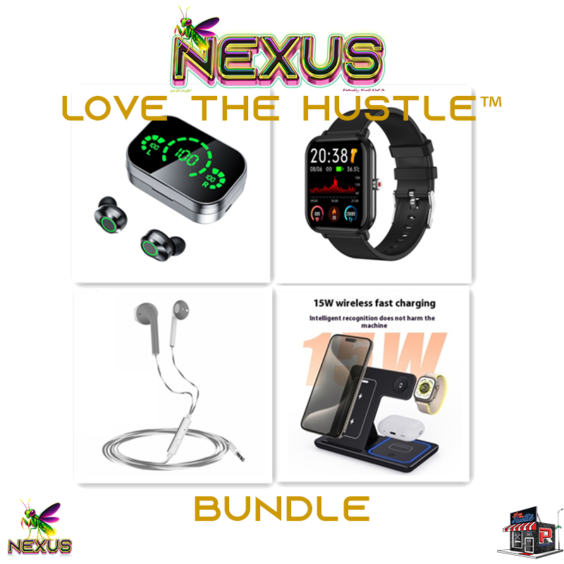 Nexus™ Quantum Firefly Crystal Sound EarPods – High-Fidelity Wired & Bluetooth In-Ear Headphones