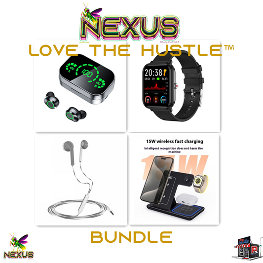 Nexus™ Quantum Firefly Crystal Sound EarPods – High-Fidelity Wired & Bluetooth In-Ear Headphones