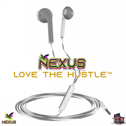 Nexus™ Quantum Firefly Crystal Sound EarPods – High-Fidelity Wired & Bluetooth In-Ear Headphones