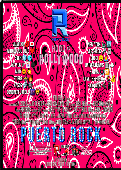 Puerto Rock® Hood To Hollywood - USB LP