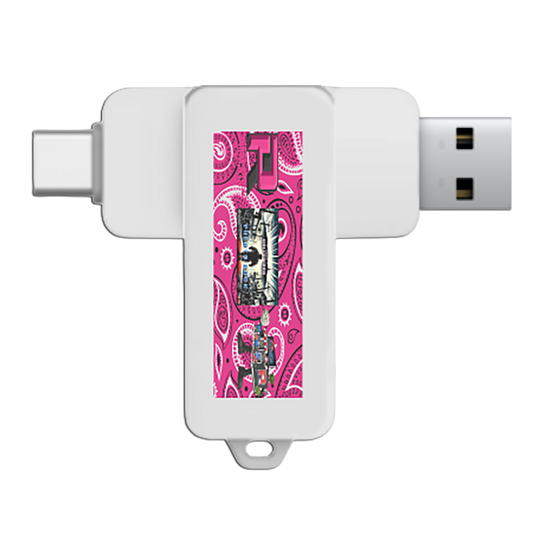 Puerto Rock® Hood To Hollywood Lp - USB/C Swivel