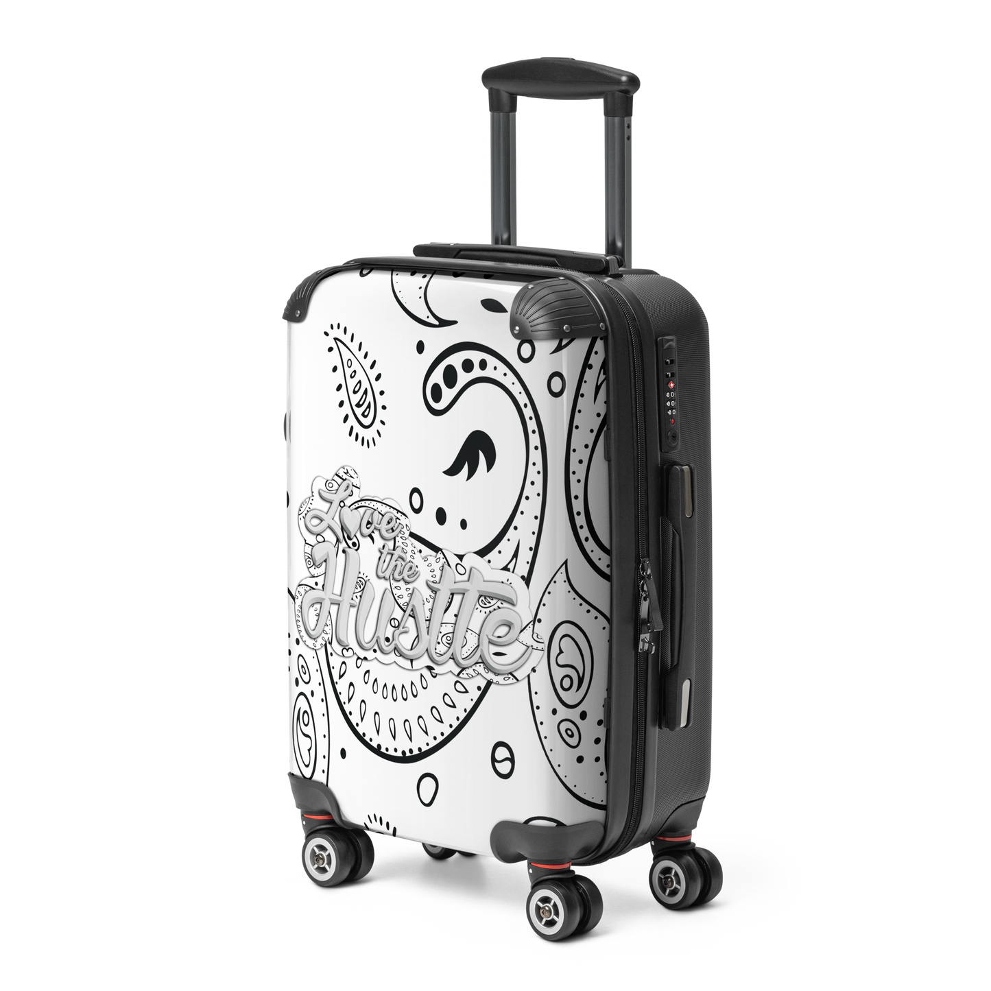 Love The Hustle Bandana Hard-Shell Large Suitcase Collection