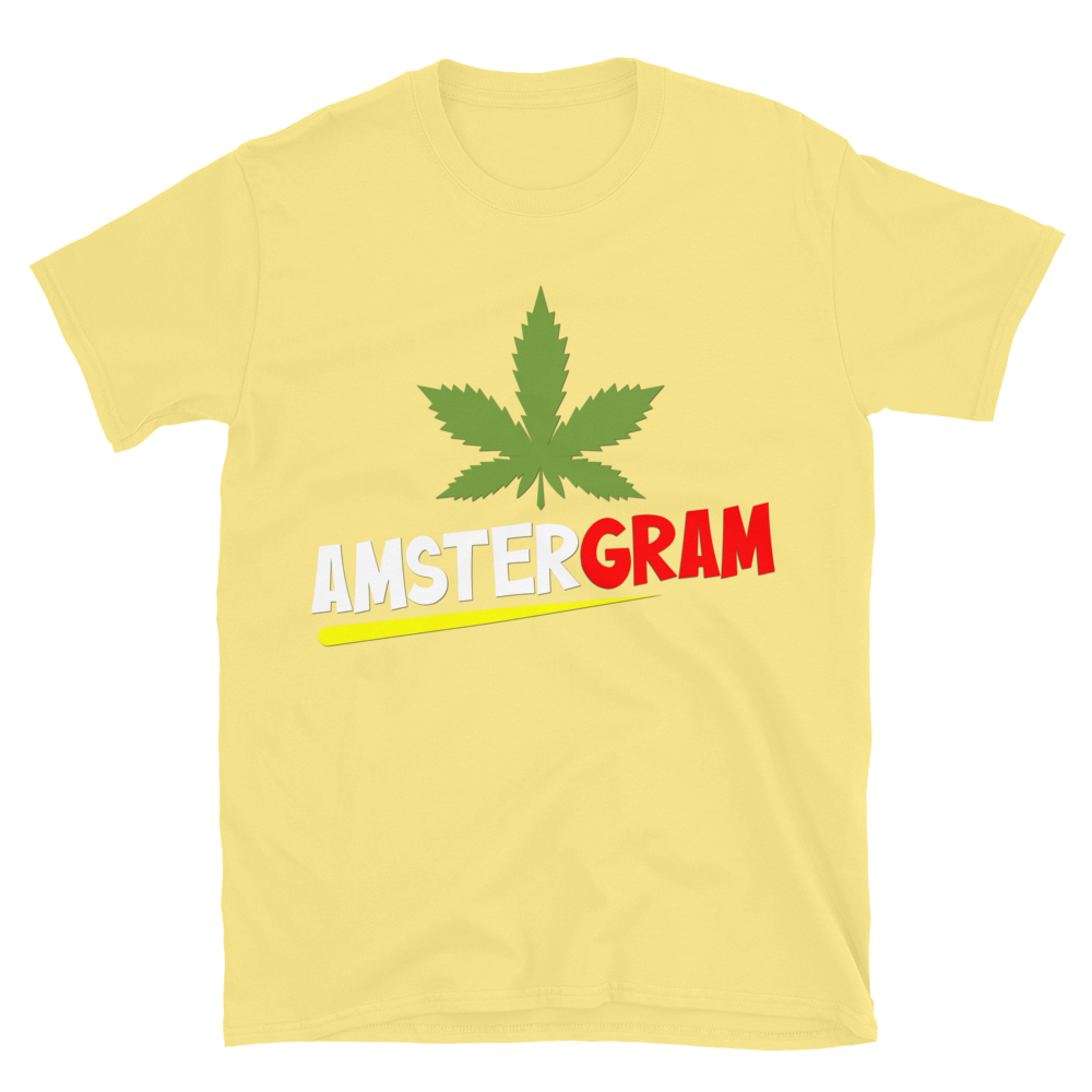 Camiseta unisex de manga corta "Love The Hustle Amsterdam"
