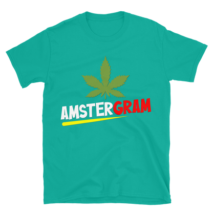 Love The Hustle Amstergram Unisex Short-Sleeve T-Shirt