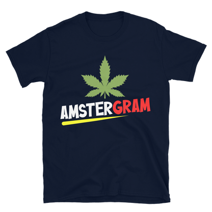Love The Hustle Amstergram Unisex Short-Sleeve T-Shirt