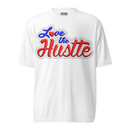 Love The Hustle™ Unisex Performance Crew Neck T-Shirt Neon Collection
