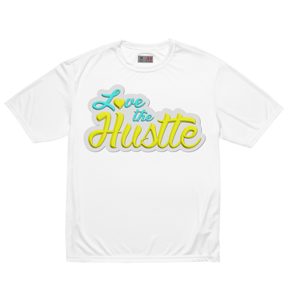 Love The Hustle™ Unisex Performance Crew Neck T-Shirt Neon Collection