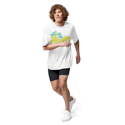 Love The Hustle™ Unisex Performance Crew Neck T-Shirt Neon Collection