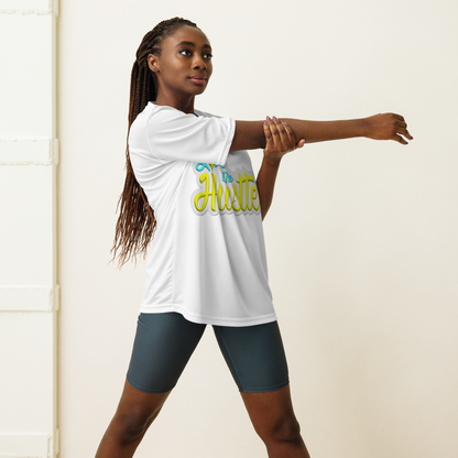 Love The Hustle™ Unisex Performance Crew Neck T-Shirt Neon Collection