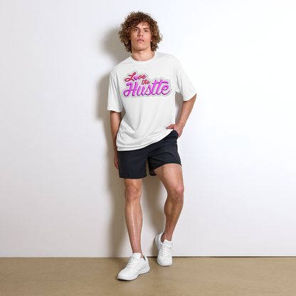 Love The Hustle™ Unisex Performance Crew Neck T-Shirt Neon Collection