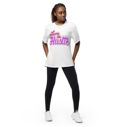 Love The Hustle™ Unisex Performance Crew Neck T-Shirt Neon Collection