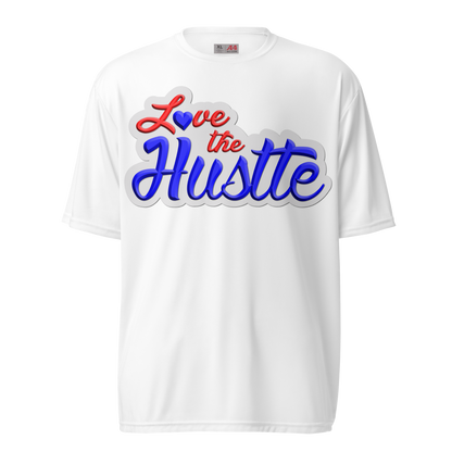 Love The Hustle™ Unisex Performance Crew Neck T-Shirt Neon Collection