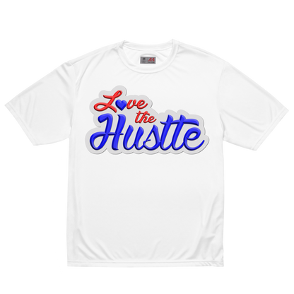 Love The Hustle™ Unisex Performance Crew Neck T-Shirt Neon Collection