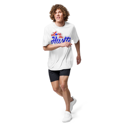 Love The Hustle™ Unisex Performance Crew Neck T-Shirt Neon Collection