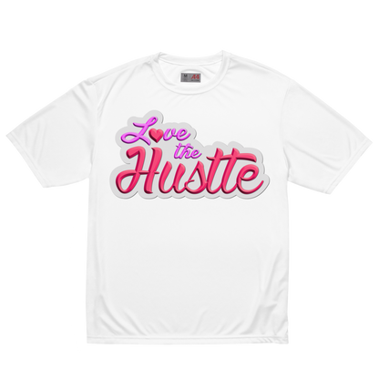 Love The Hustle™ Unisex Performance Crew Neck T-Shirt Neon Collection