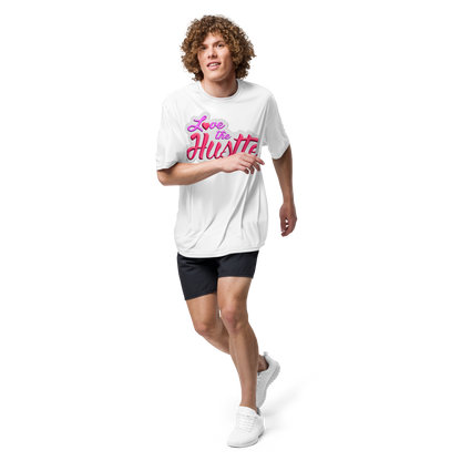 Love The Hustle™ Unisex Performance Crew Neck T-Shirt Neon Collection