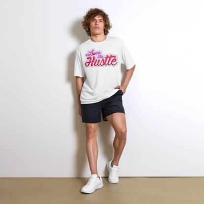 Love The Hustle™ Unisex Performance Crew Neck T-Shirt Neon Collection