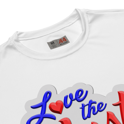 Love The Hustle™ Unisex Performance Crew Neck T-Shirt Neon Collection