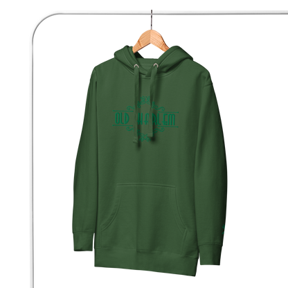 Old Harlem Vintage Art Deco Hoodie, Embroidered Unisex Hoodie Collection