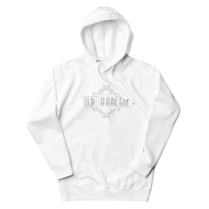 Old Harlem Vintage Art Deco Hoodie, Embroidered Unisex Hoodie Collection