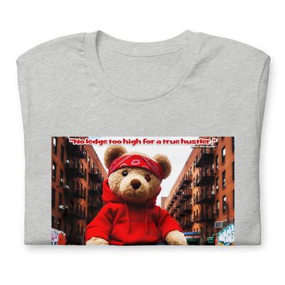 Love The Hustle™ Bandana Red Bear DTG Unisex T-Shirt