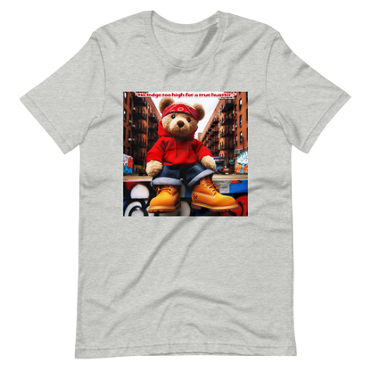 Love The Hustle™ Bandana Red Bear DTG Unisex T-Shirt