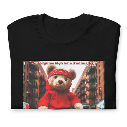 Love The Hustle™ Bandana Red Bear DTG Unisex T-Shirt