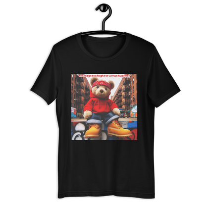 Love The Hustle™ Bandana Red Bear DTG Unisex T-Shirt