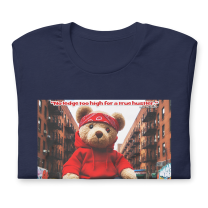 Love The Hustle™ Bandana Red Bear DTG Unisex T-Shirt