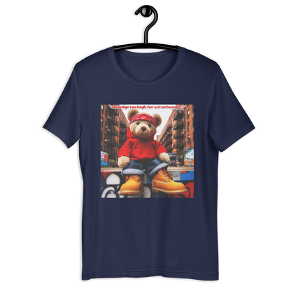 Love The Hustle™ Bandana Red Bear DTG Unisex T-Shirt