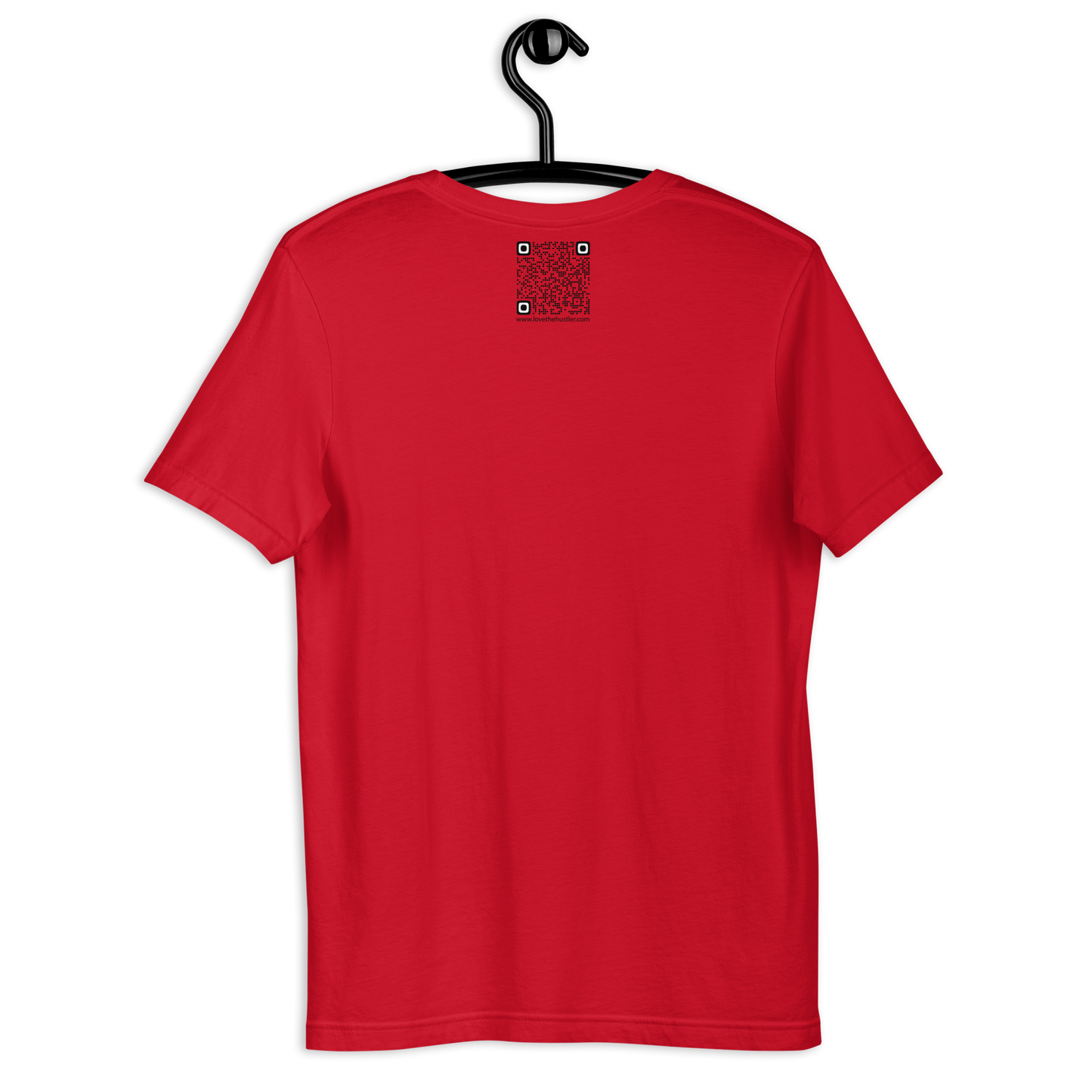 Camiseta unisex con estampado de oso rojo y bandana Love The Hustle™